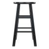 Element Counter Stools, 2-Pc Set, Black