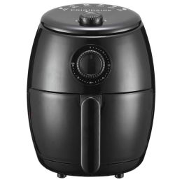 Frigidaire EAF180-BLACK 1.8-Quart 800-Watt Countertop Electric Air Fryer with Timer (Black)