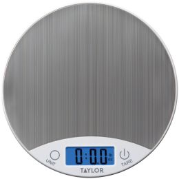 Taylor Precision Products 389621 Stainless Steel Digital Kitchen Scale